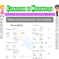Problemas de Ecuaciones Exponenciales y Teoría de Exponentes para Quinto de Secundaria