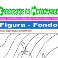 Ejercicios de Figura de Fondo para Inicial de 3 Años