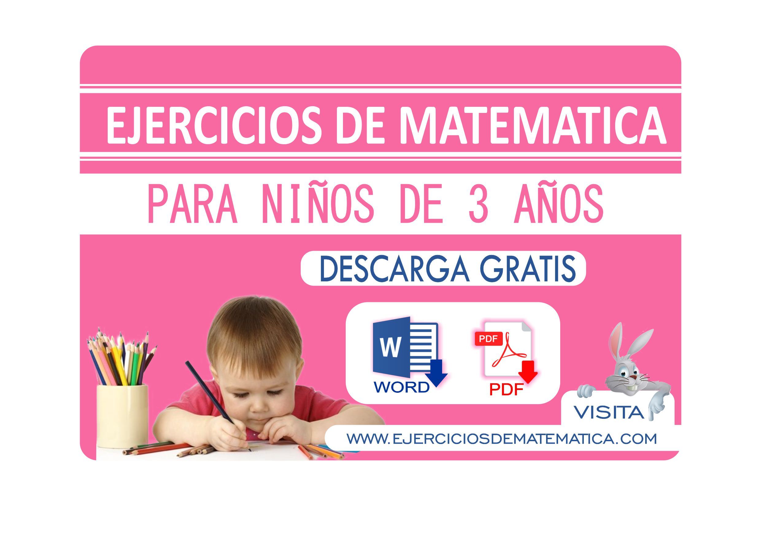 Actividades de Matemática para Niños de 3 Años - Matemática