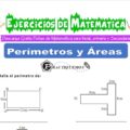 Ejercicios de Perímetros y Áreas para Quinto de Primaria