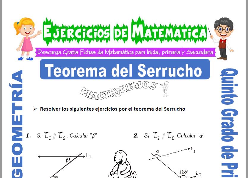 Teorema del Serrucho para Quinto de Primaria