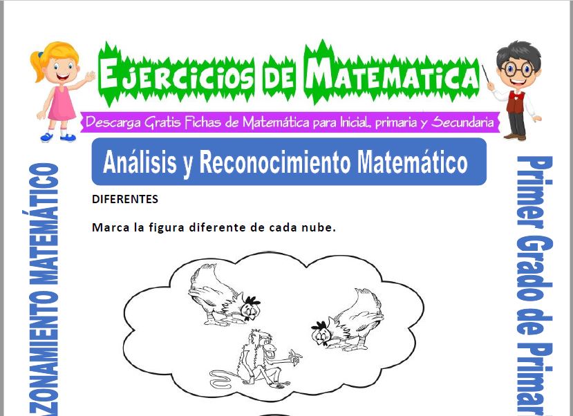 Análisis y Reconocimiento Matemático para Primero de Primaria