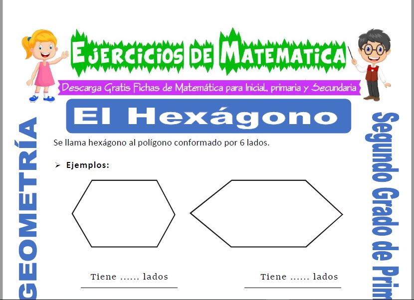 Hexágono para Segundo de Primaria