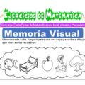 Ejercicios de Memoria Visual para Primero de Primaria