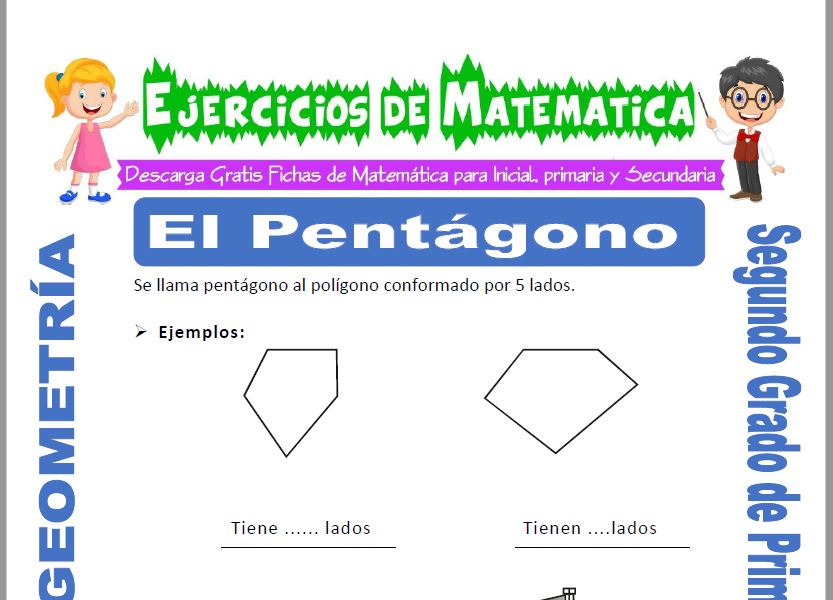Pentágono para Segundo de Primaria