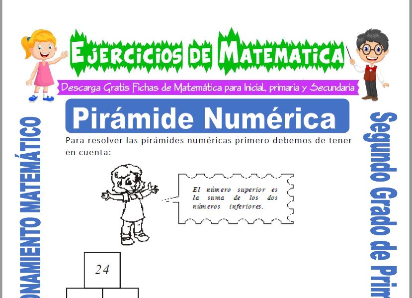 Pirámide Numérica para Segundo de Primaria