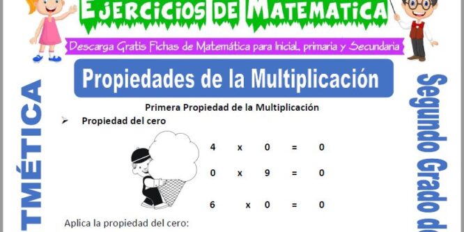 Propiedades de la Multiplicación para Segundo de Primaria
